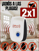 PROMO 2X1 | Repelente Ultrasonico para Insectos y Ratones - TODAS LAS PLAGAS