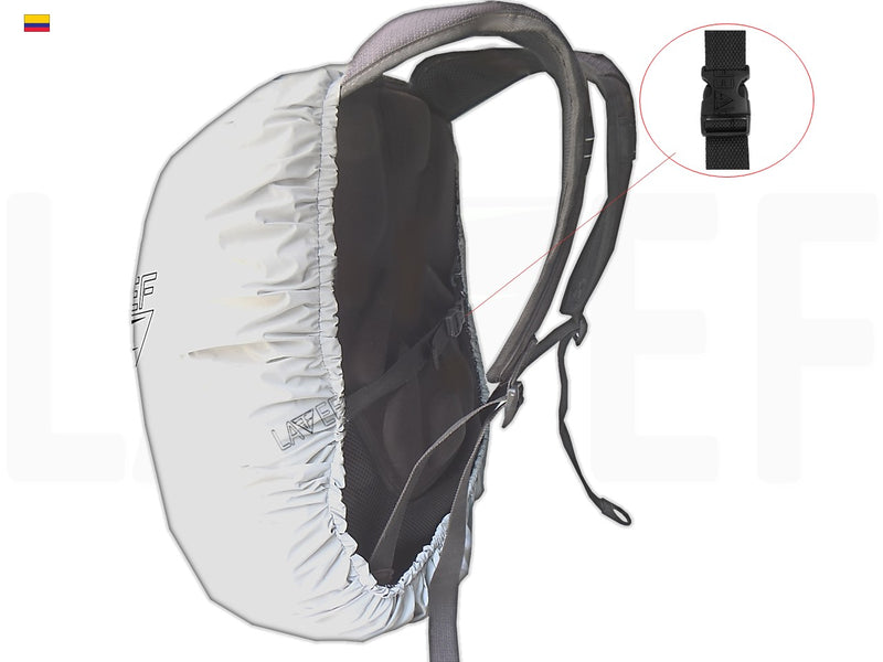 Chaqueta Antilluvia Reflectiva + Mochila Antilluvia Reflectiva Antifurto(BONUS) 🧥🌧️