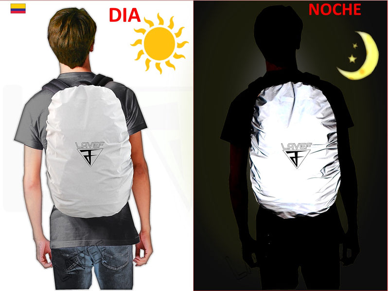 Chaqueta Antilluvia Reflectiva + Mochila Antilluvia Reflectiva Antifurto(BONUS) 🧥🌧️