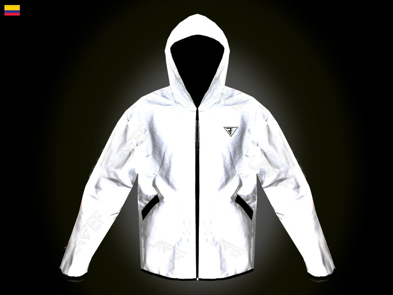 Chaqueta Antilluvia Reflectiva + Mochila Antilluvia Reflectiva Antifurto(BONUS) 🧥🌧️