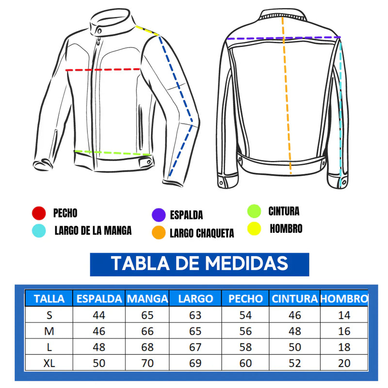 Chaqueta Chamarra- Cuerotex Premuin