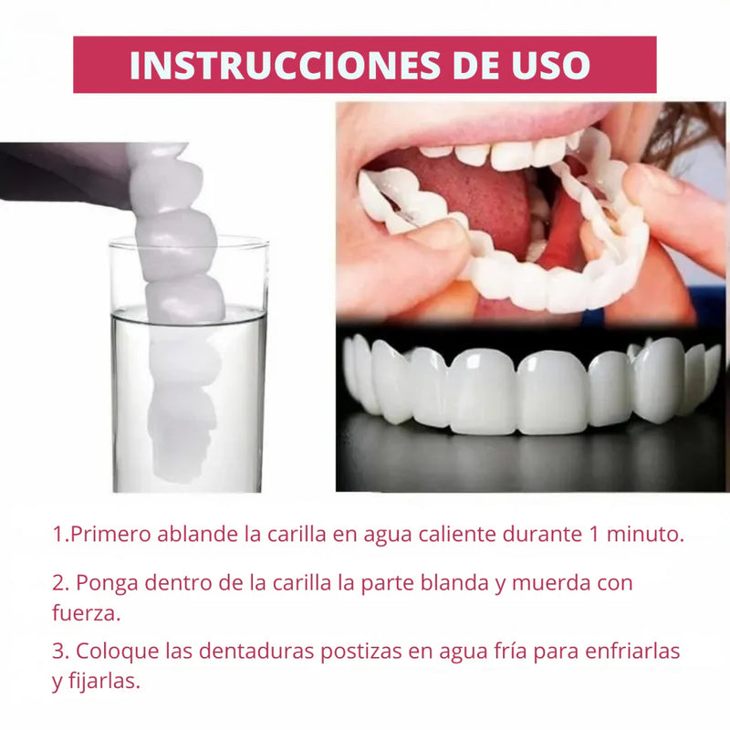 (COMPRA Y GANA) Carillas Dentales Snap-On Smile – Sonrisa Más Atractiva al Instante