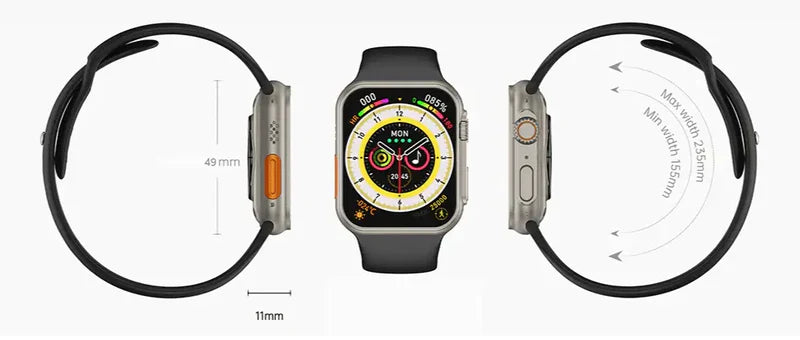 RELOJ INTELIGENTE - TEN UN MINI CELULAR EN TU MUÑECA + FUNCIONES EXCLUSIVAS DE CONTROL DE SALUD