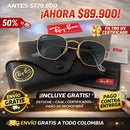 Lentes De Sol Hexagonales Unisex RB 😍