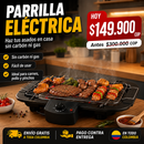 Parrilla eléctrica de barbacoa premium