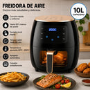 Freidora de 10 litros+ 100 moldes de papel + POCAS UNIDADES DISPONIBLES