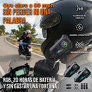 Intercomunicador Bluetooth Para Casco Moto Resistente Al Agua