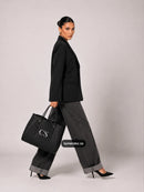 Bolso Tote Bag Black | Personalizado con Iniciales