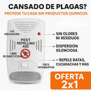 PROMO 2X1 | Repelente Ultrasonico para Insectos y Ratones - TODAS LAS PLAGAS