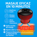 Masajeador Inteligente de Ventosa 4 en 1 – Spa Portátil en Casa + Aceite Masajeador Gratis