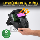 Mascara de soldadura fotosensible automática